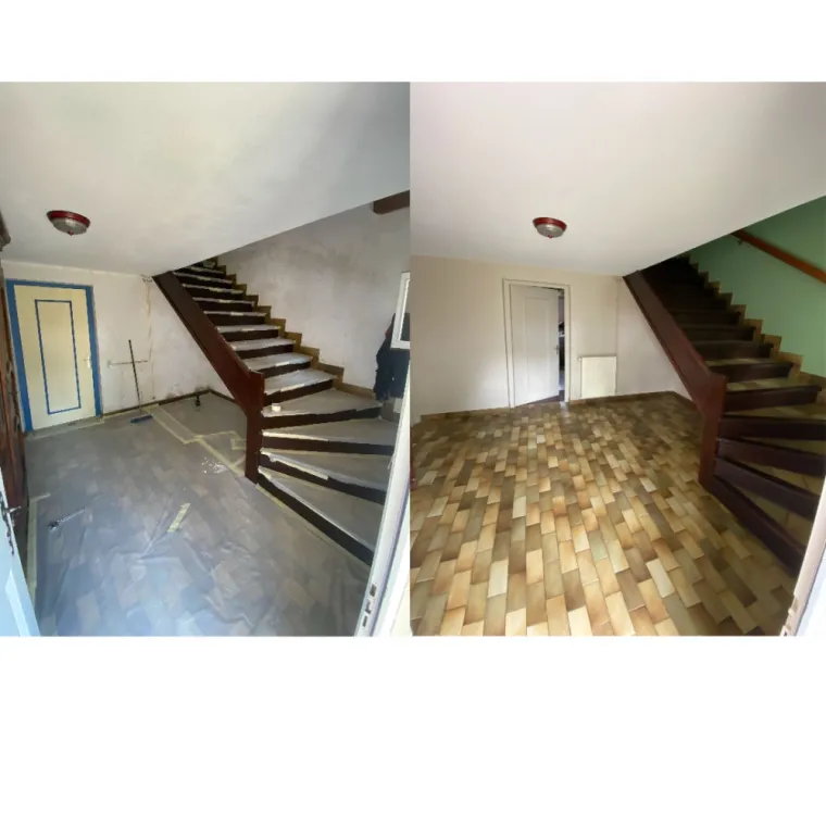 Rénovation d'un hall d'entrée à Montbrison, Montbrison, Carré Déco